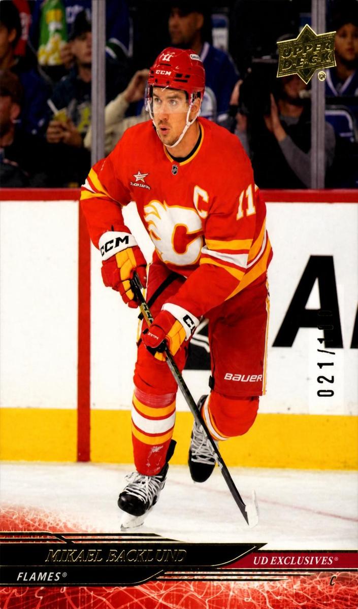 2024 Upper Deck Mikael Backlund #516 card