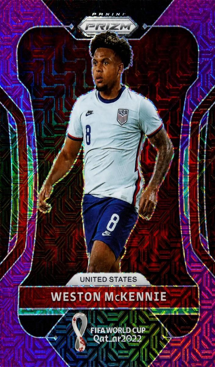2022 Weston McKennie [Prizms Purple Mojo] #209