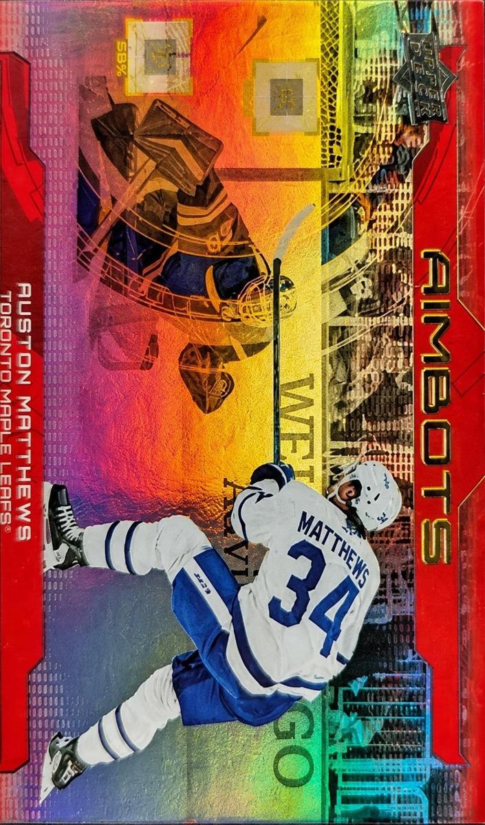 2024 Upper Deck Auston Matthews [Gold] #AB-21 card