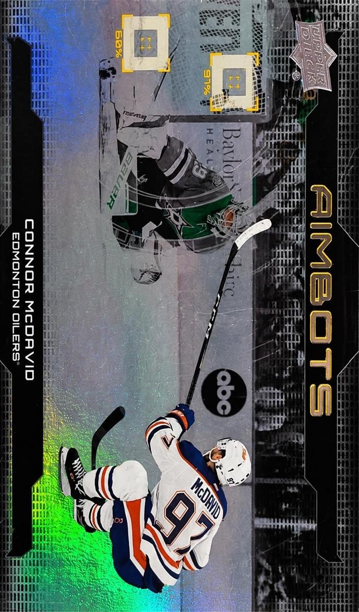 2024 Upper Deck Connor McDavid [Black] #AB-7 card