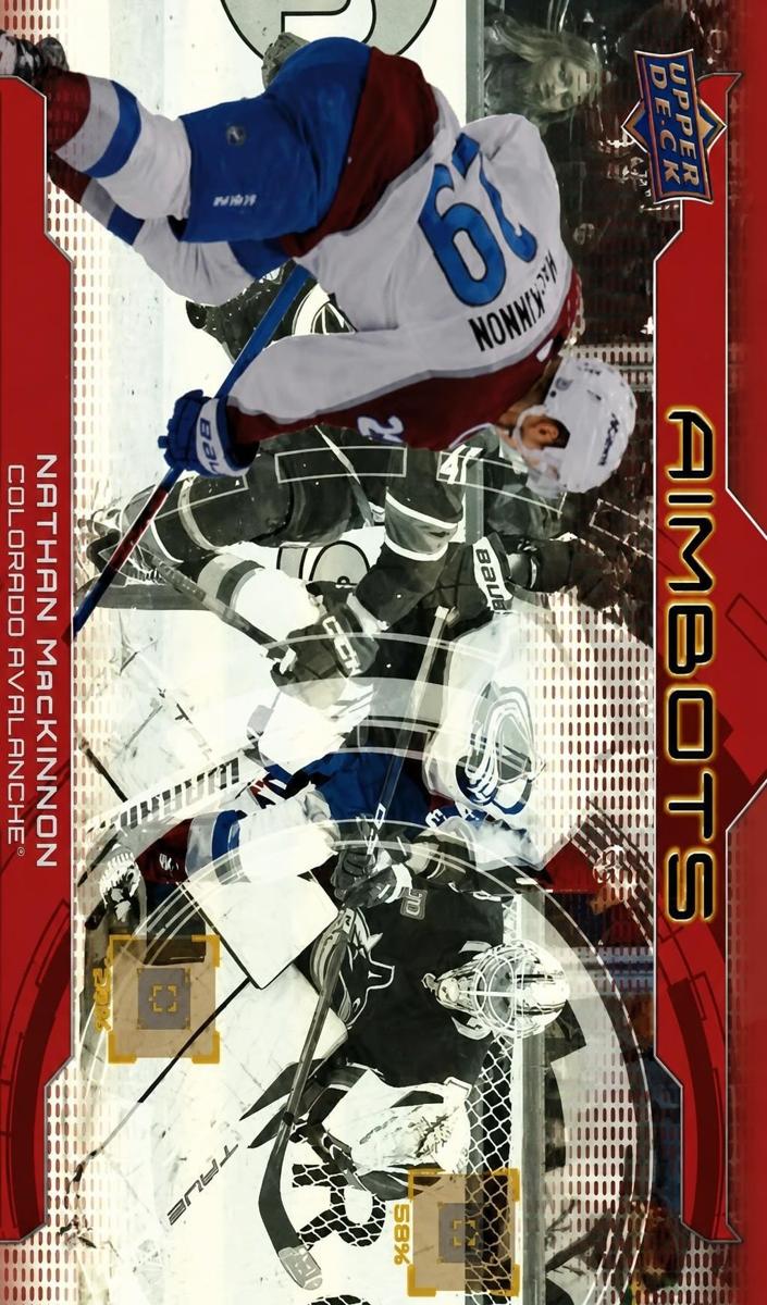 2024 Upper Deck Nathan MacKinnon [Red] #AB-14 card