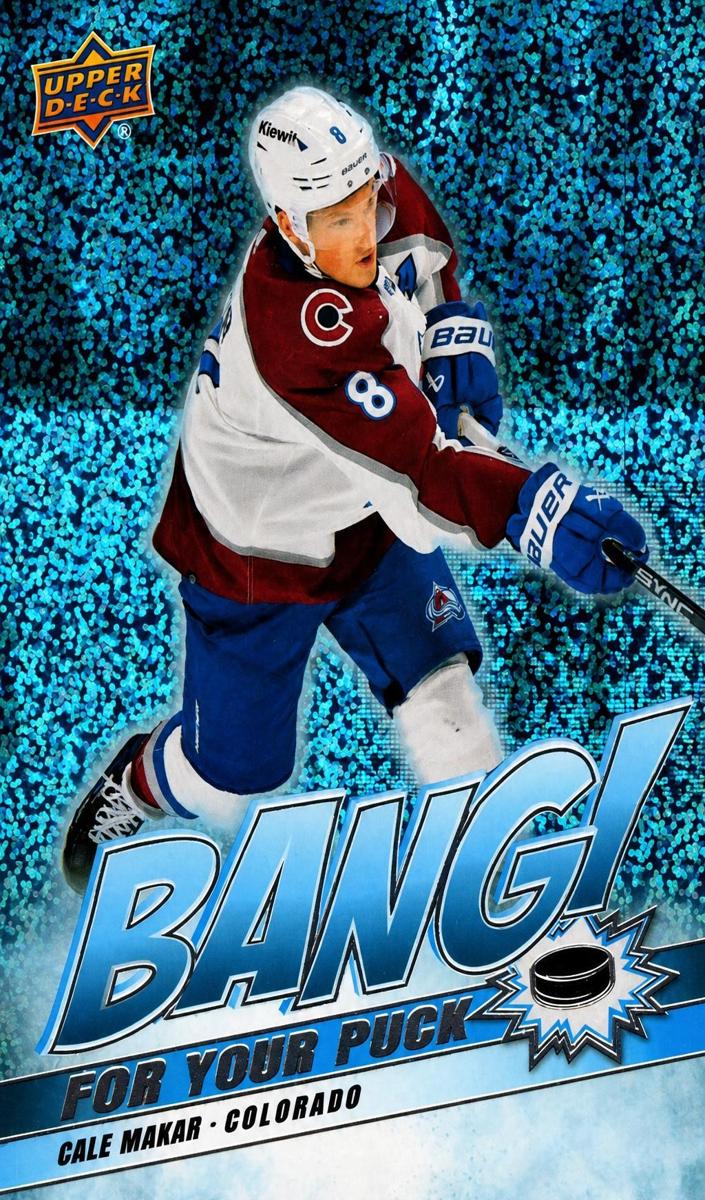 2024 Upper Deck Cale Makar [Speckle] #BP-18 card