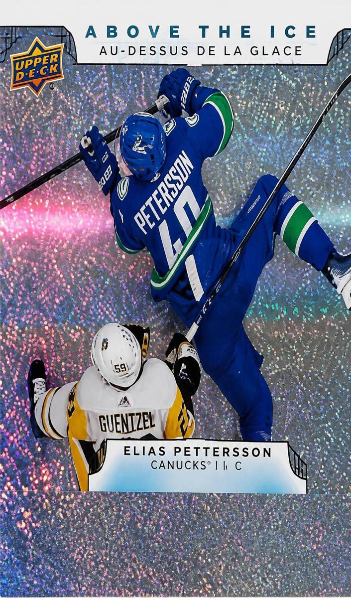 2024 Upper Deck Elias Pettersson #BP-22 card