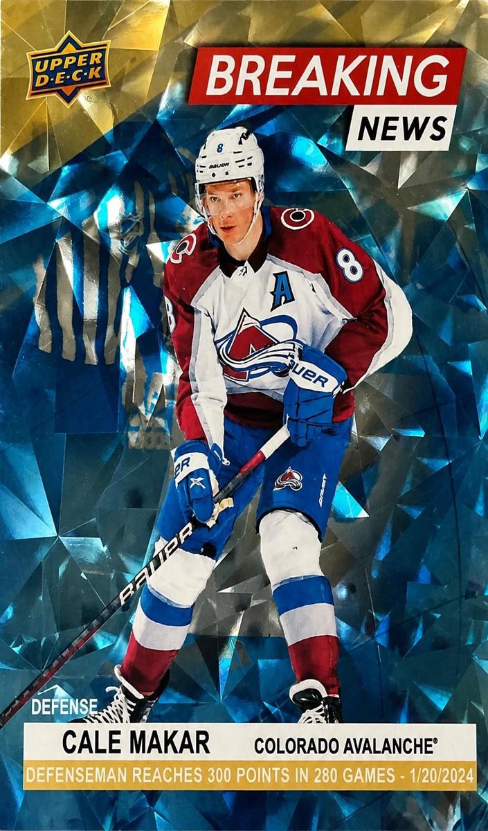 2024 Upper Deck Cale Makar [Gold] #BN-33 card