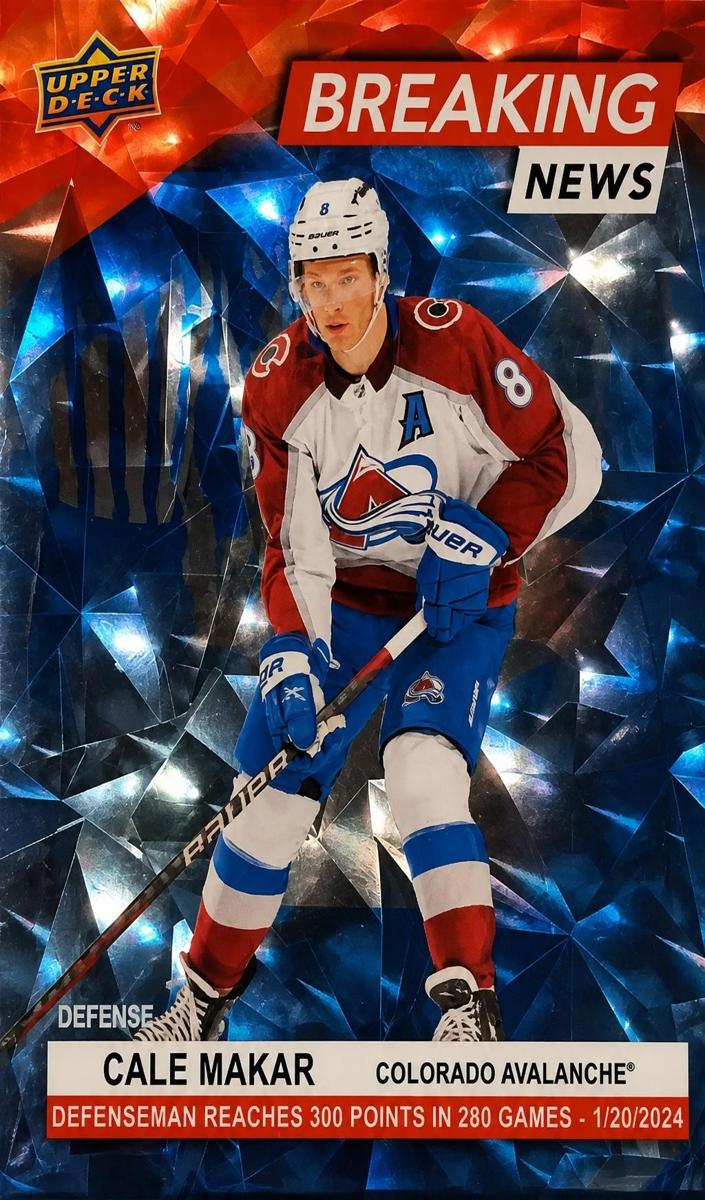2024 Upper Deck Cale Makar [Red] #BN-33 card