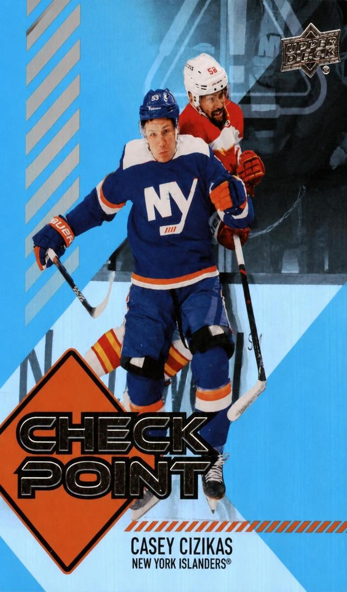 2024 Upper Deck Casey Cizikas #CP-15 card