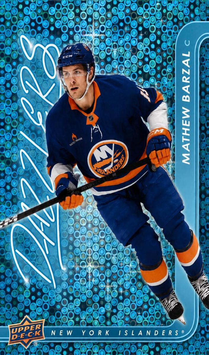 2024 Upper Deck Mathew Barzal [Blue] #DZ-113 card