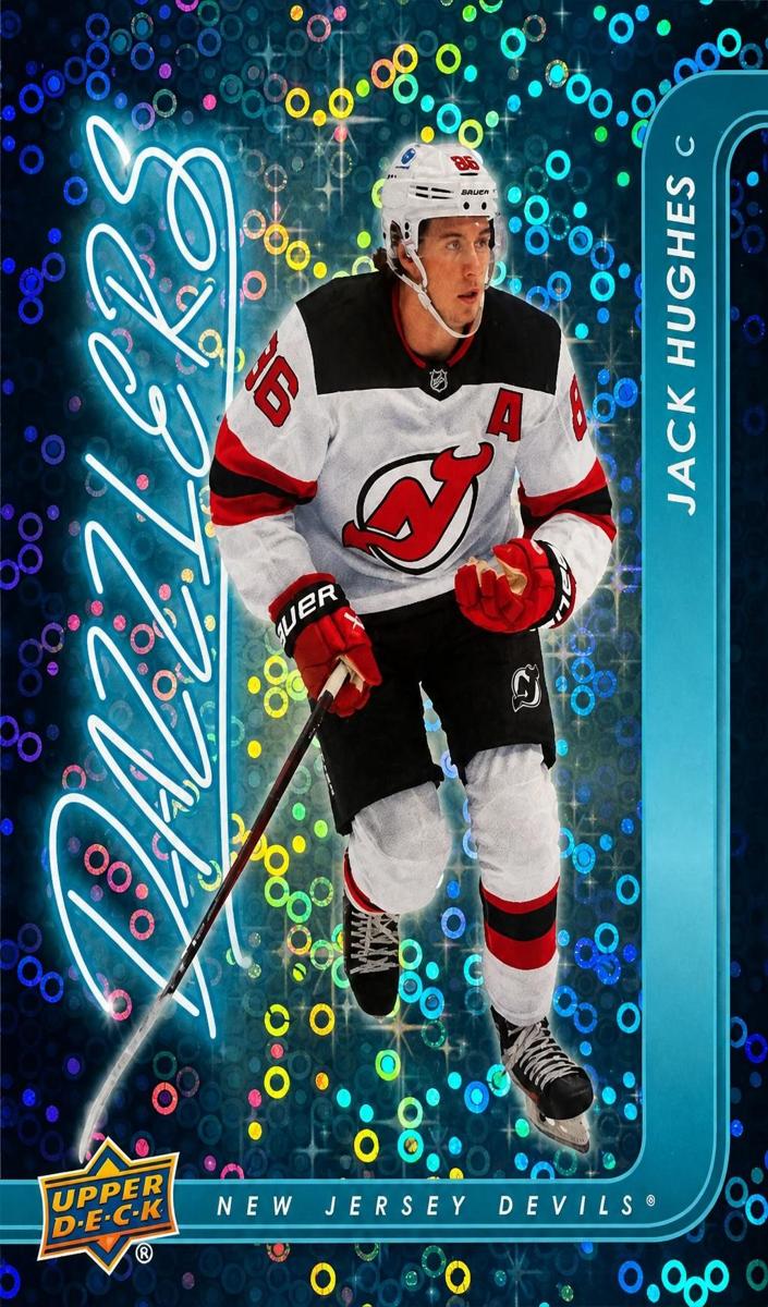 2024 Upper Deck Jack Hughes [Blue] #DZ-120 card