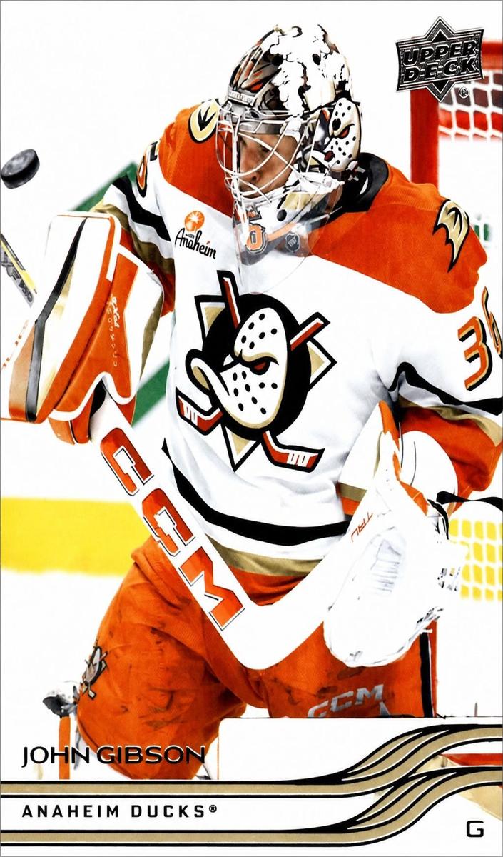 2025 Upper Deck John Gibson #5 card