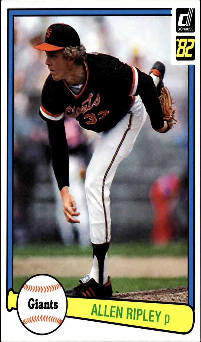 1982 Allen Ripley #125