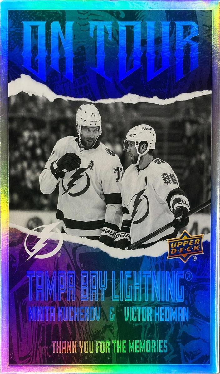 2024 Upper Deck Nikita Kucherov / Victor Hedman #OT-19 card