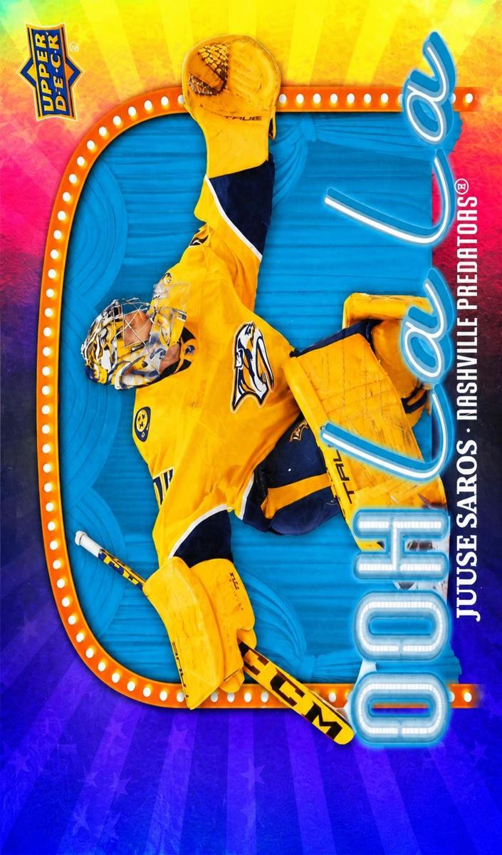 2024 Upper Deck Juuse Saros #OLL-19 card