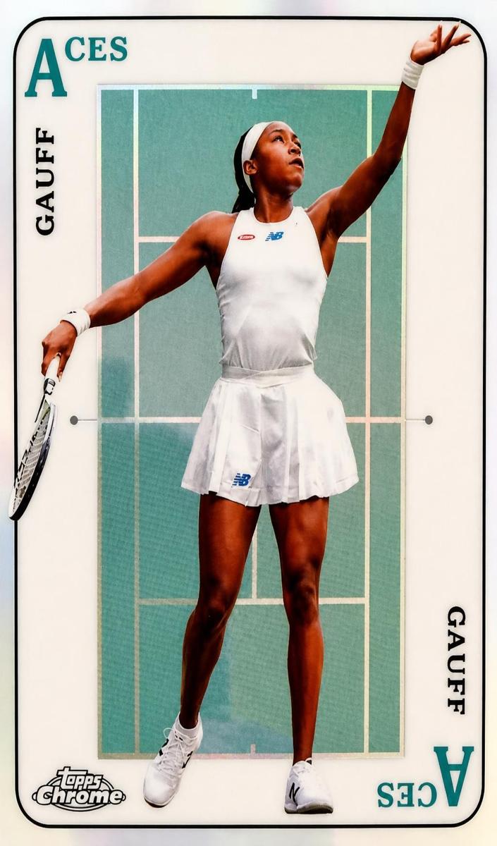Coco Gauff - 2021 Topps Chrome Tennis