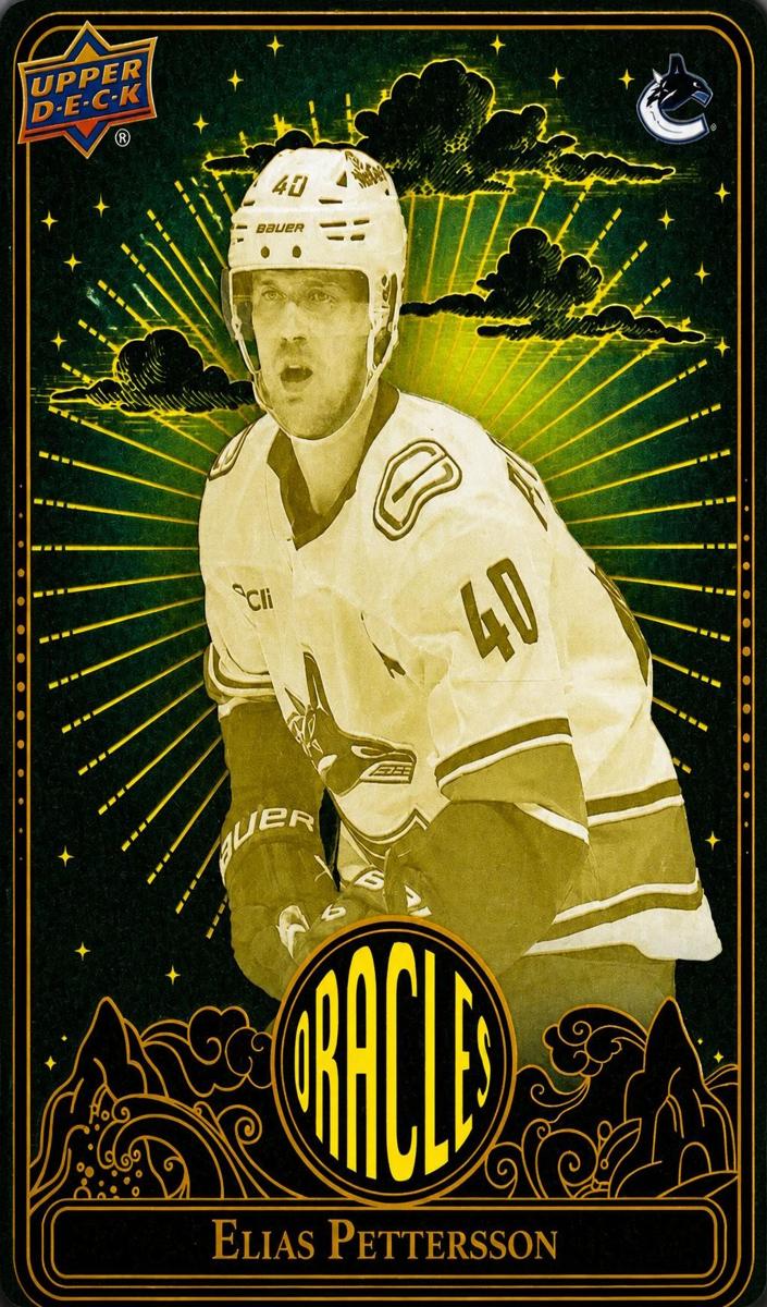2024 Upper Deck Elias Pettersson #O-24 card