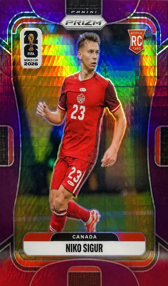 2026 Panini Prizm FIFA World Cup Niko Sigur #171 card