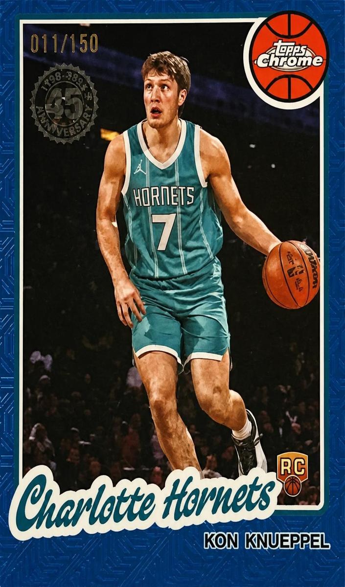 2025 Topps Kon Knueppel [Green Refractor] #TC-KK card