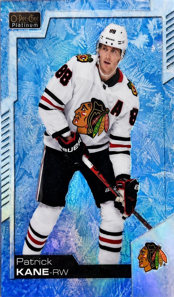 2020 O-Pee-Chee Platinum Patrick Kane [Orange Checkers] #145 card