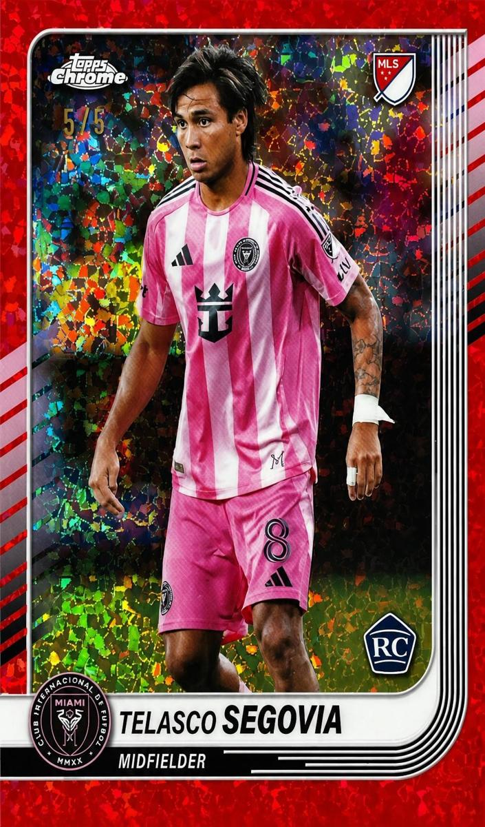 2025 Telasco Segovia [Red Mini-Diamonds Refractor] #107