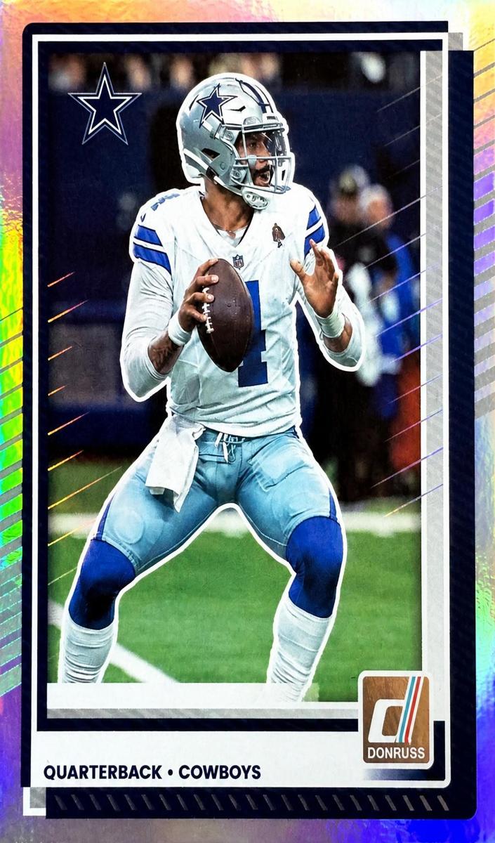 2025 Panini Donruss Dak Prescott #104 card