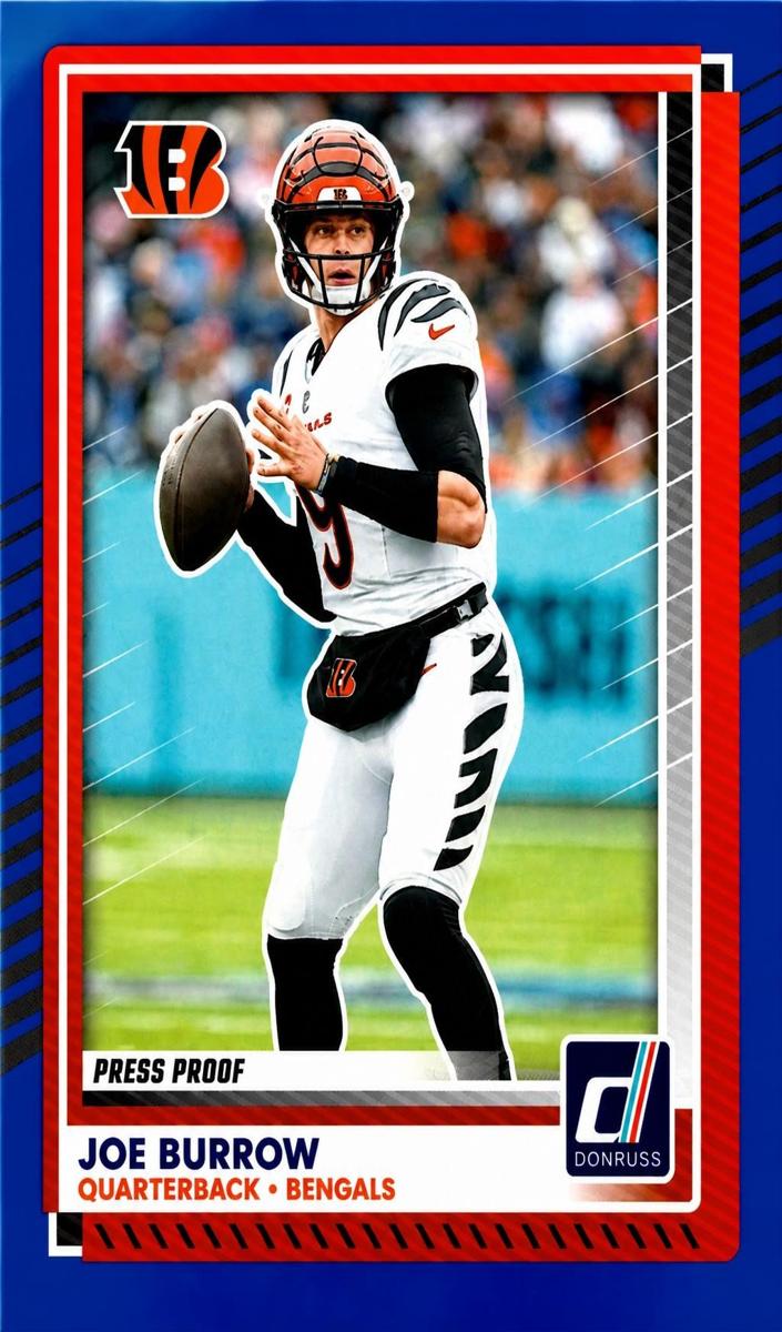 2025 Panini Donruss Joe Burrow #214 card