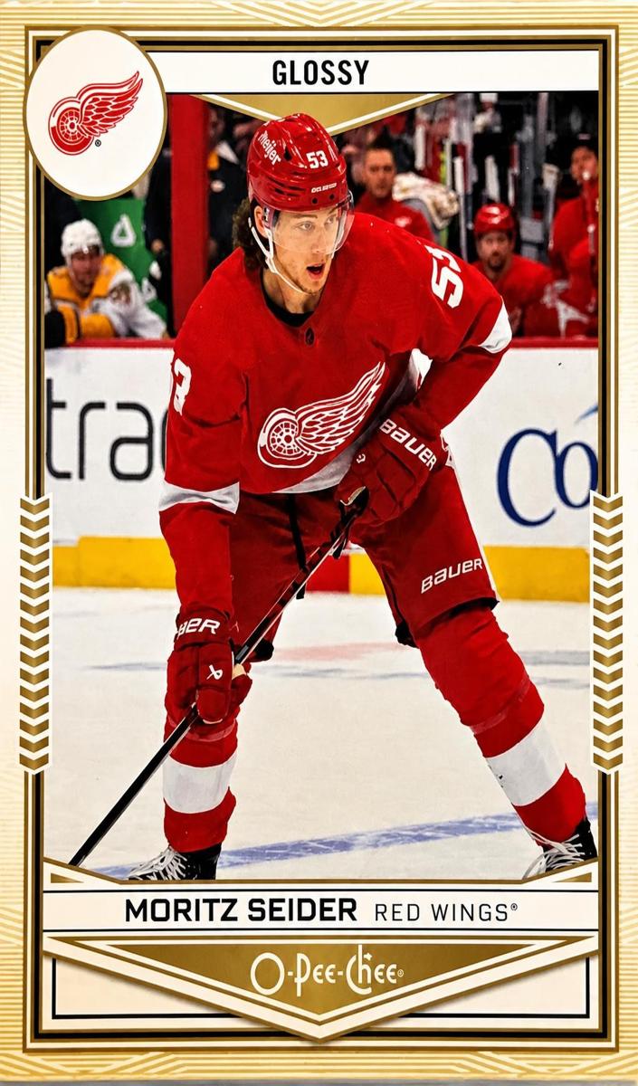 2024 Upper Deck Moritz Seider [Gold] #OPC-41 card