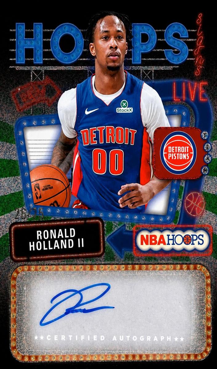 2025 Topps NBA Hoops Ronald Holland II #HS-RH card