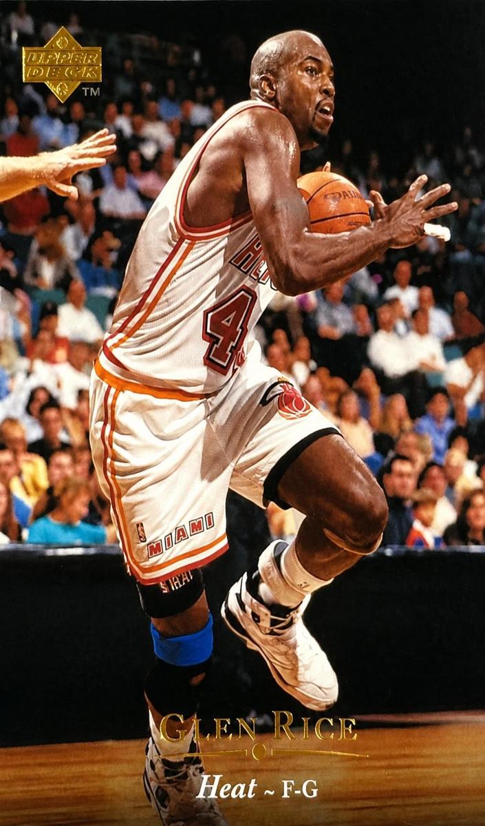 1995 Upper Deck Glen Rice #72 card