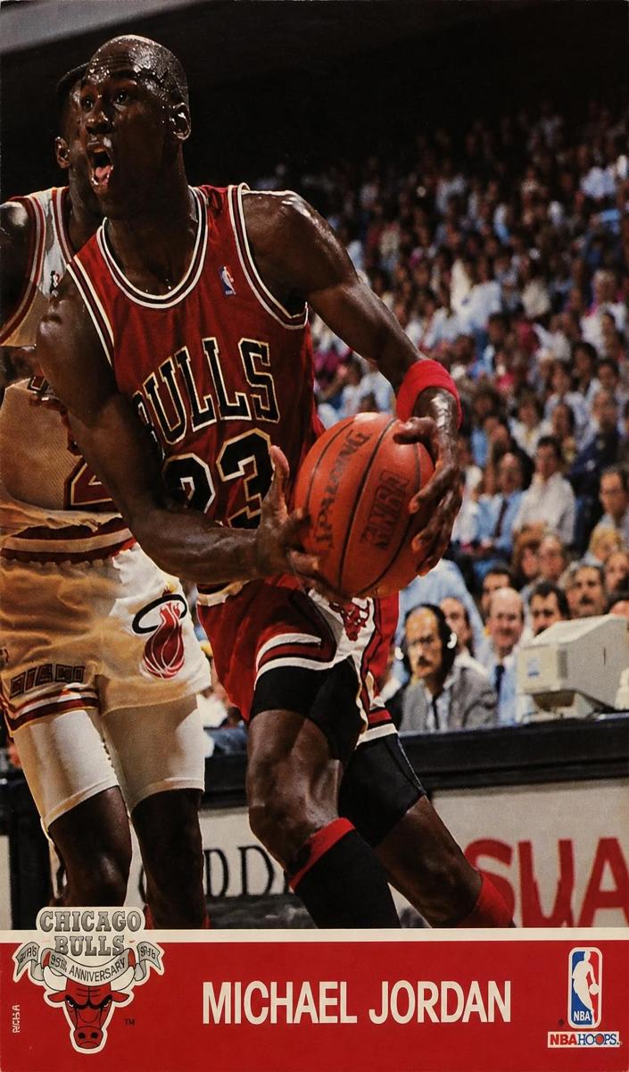 1990 Michael Jordan [Red Jersey] #NNO