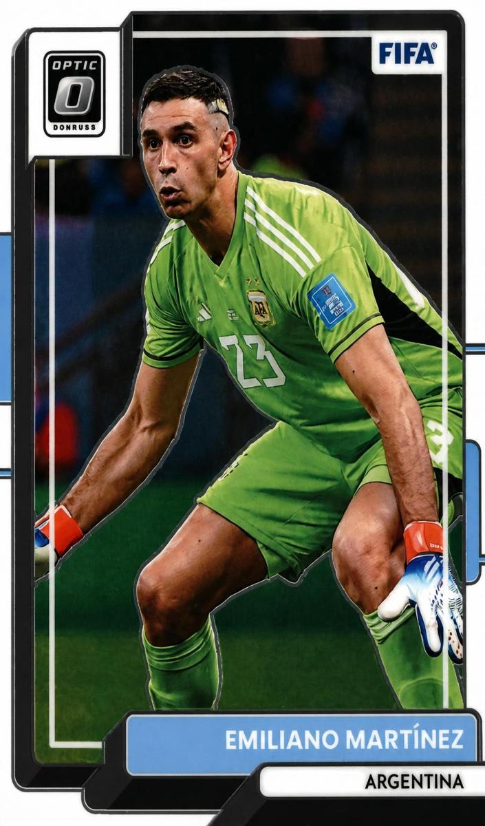 2022 Panini Donruss Emiliano Martinez #65 card