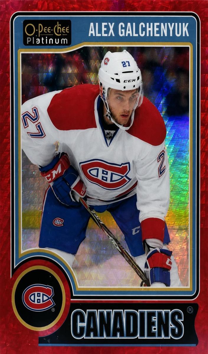 2014 O-Pee-Chee Platinum Alex Galchenyuk #2 card