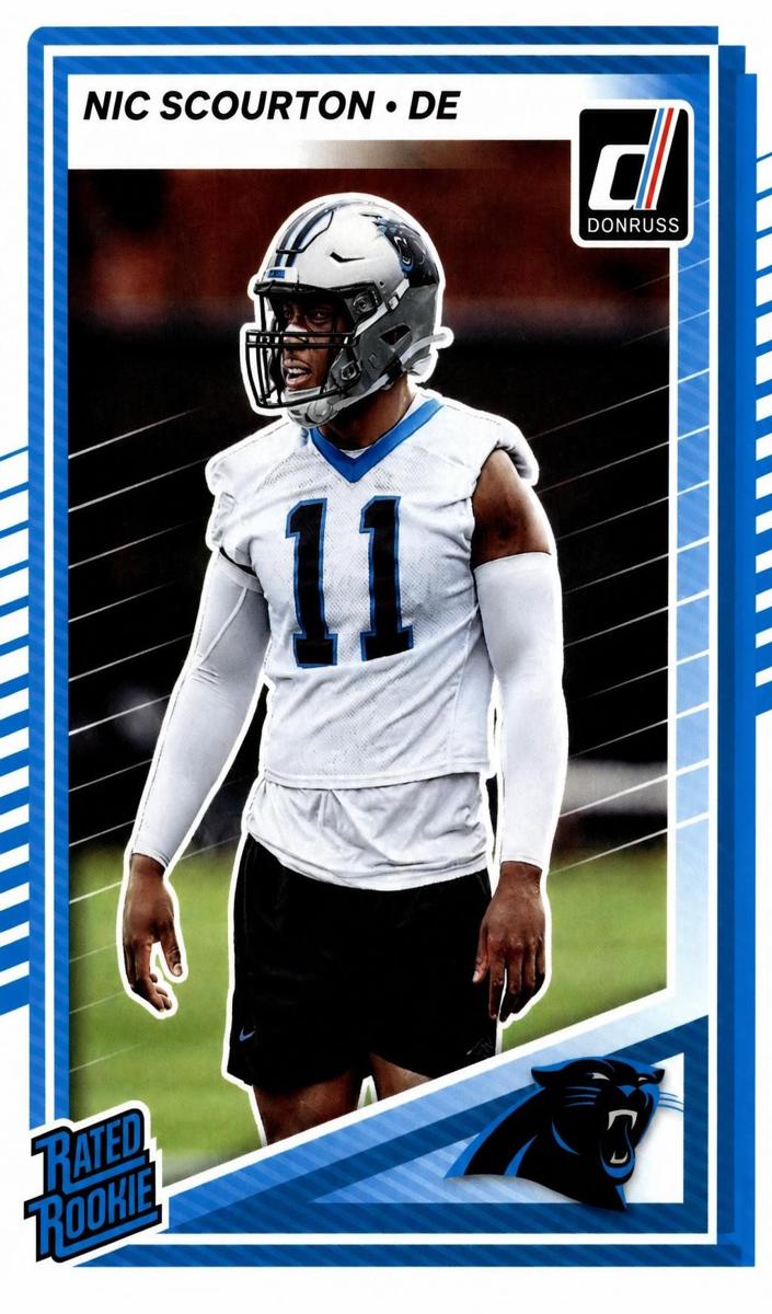 Nic Scourton 2025 Donruss Football card