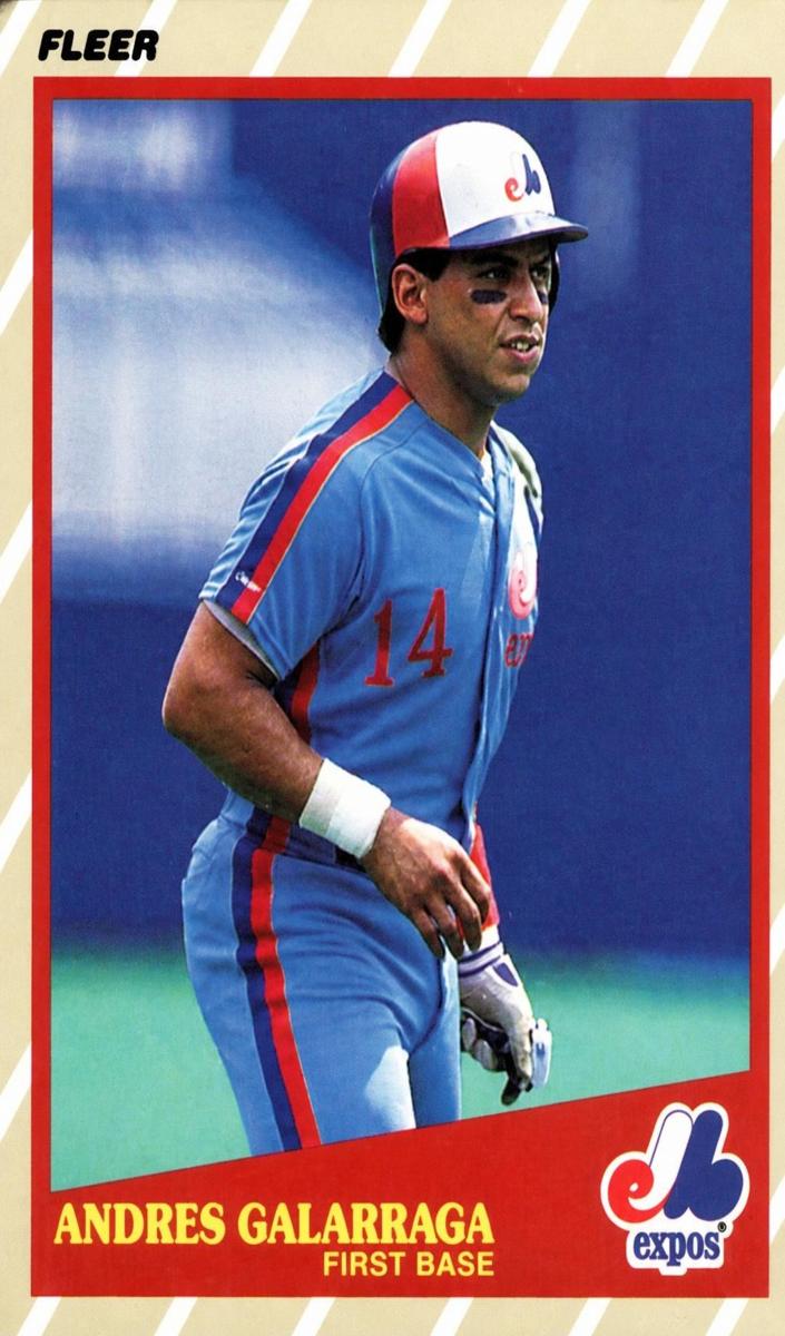 1989 Andres Galarraga #15