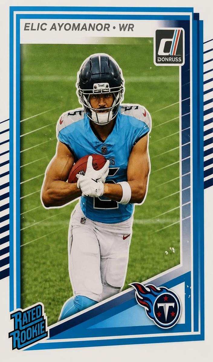 Elic Ayomanor 2025 Donruss Football card