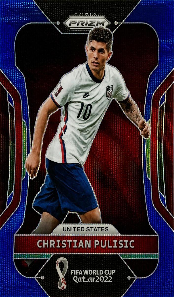 2022 Christian Pulisic [Prizms Blue Wave] #201