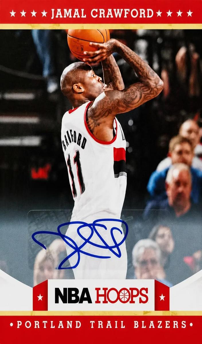 2012 Panini Hoops Jamal Crawford #129 card