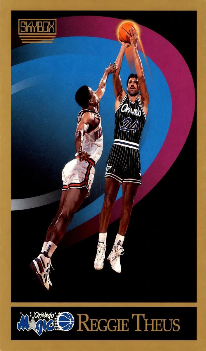 1990 Reggie Theus #207