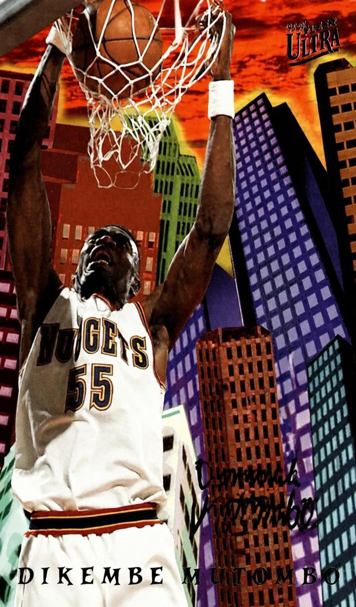 1994 Fleer Ultra Dikembe Mutombo #7 card