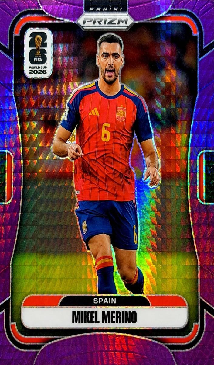 2026 Panini Prizm FIFA World Cup Mikel Merino #71 card