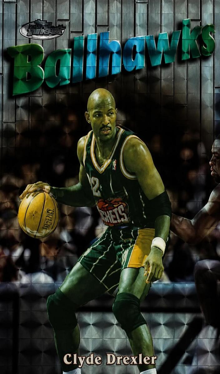 1997 Clyde Drexler [Refractor] #151