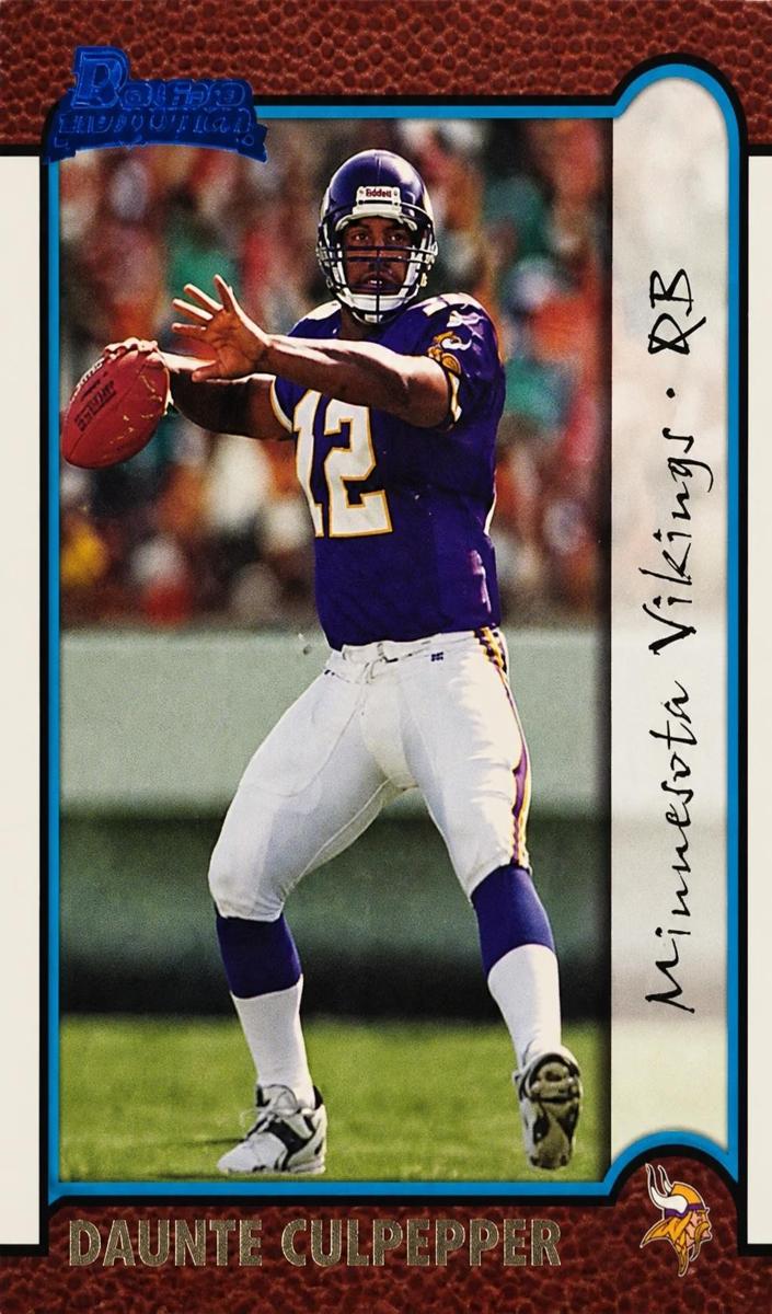 1999 Bowman Daunte Culpepper #166 card