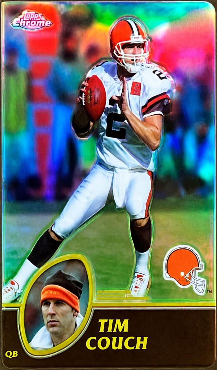 2003 Topps Chrome Tim Couch #142 card