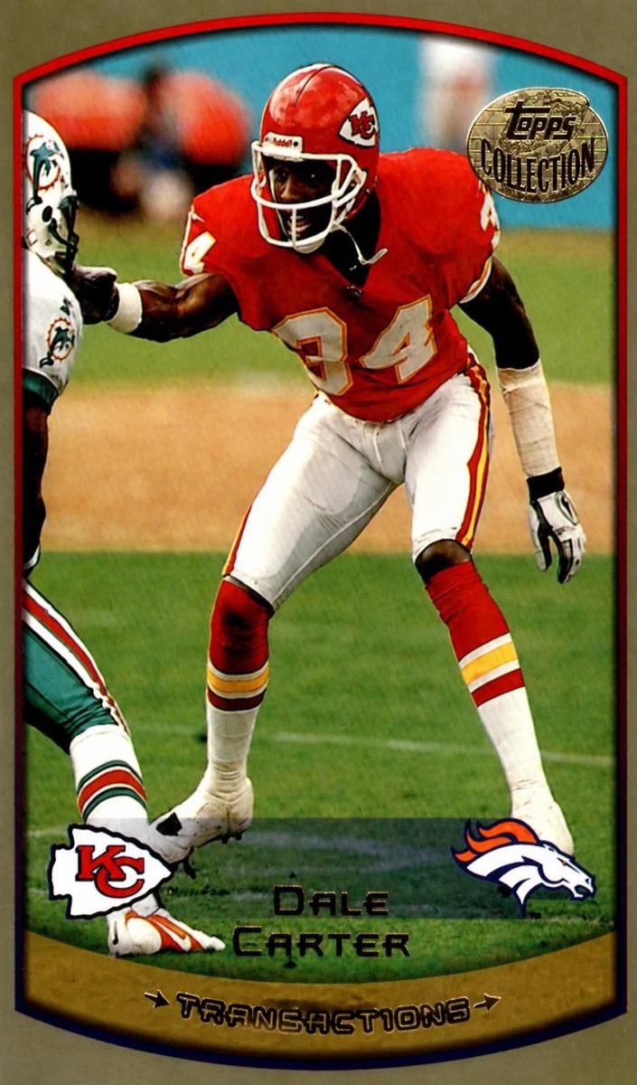 1999 Topps Dale Carter #259 card