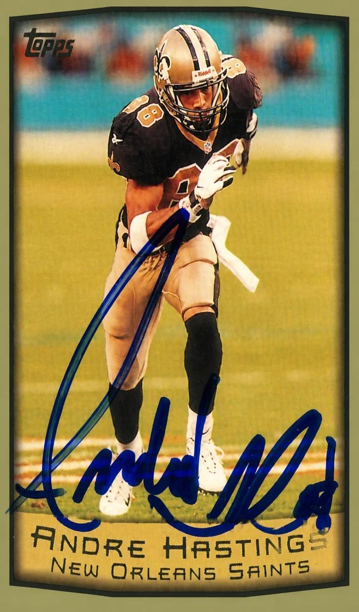 1999 Topps Andre Hastings #59 card
