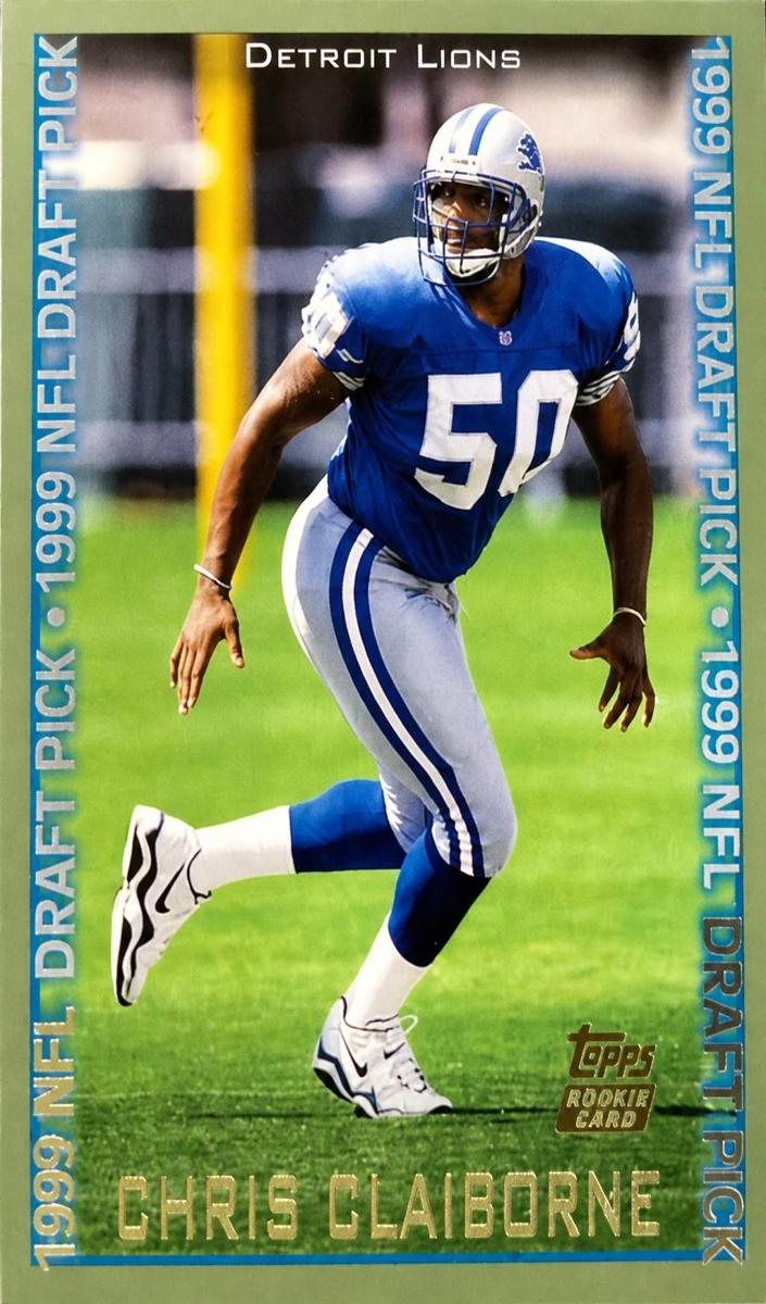 1999 Topps Chris Claiborne #331 card