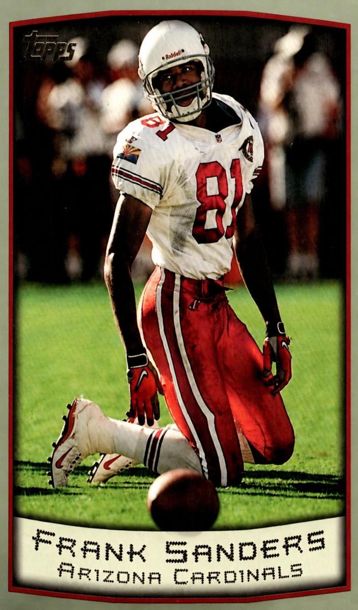1999 Topps Frank Sanders #190 card
