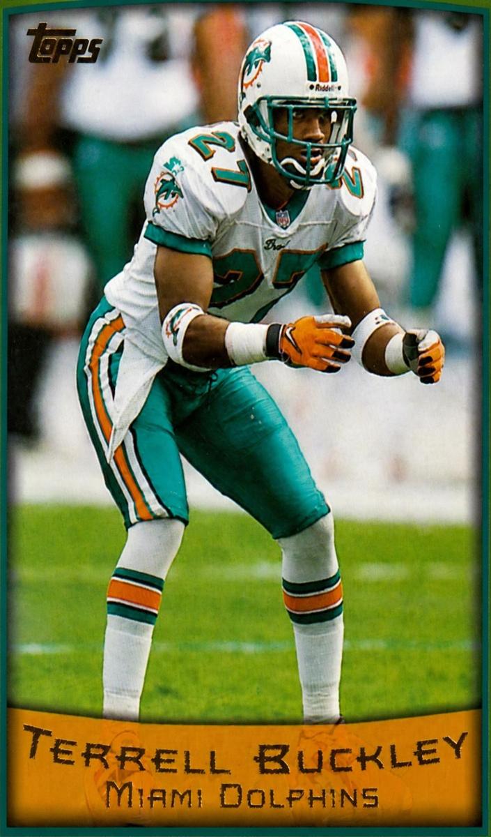 1999 Topps Terrell Buckley #85 card