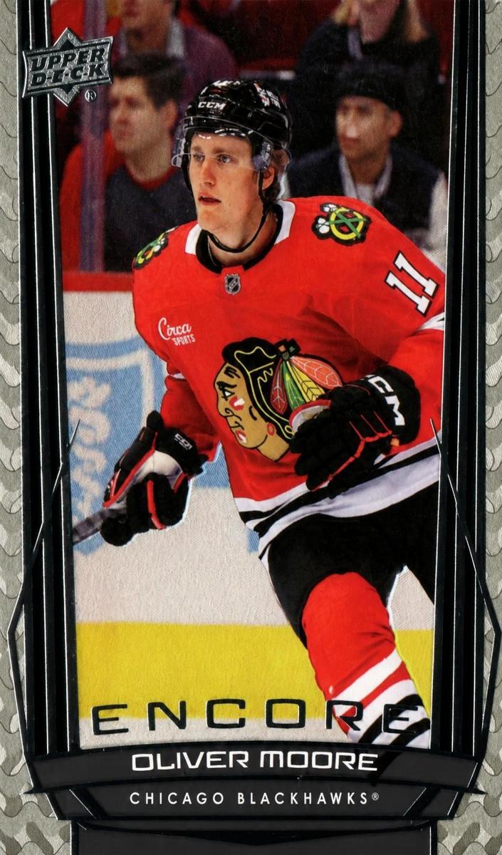 2025 Upper Deck Oliver Moore #E-92 card
