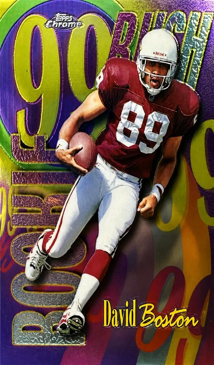 1999 Topps Chrome David Boston #AE24 card