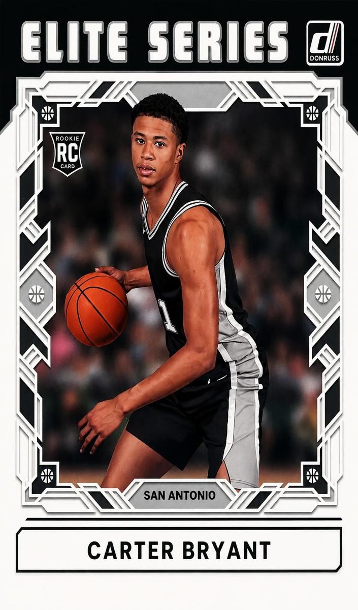 2025 Panini Donruss Elite Series Carter Bryant [Holo Green Laser] #2 card