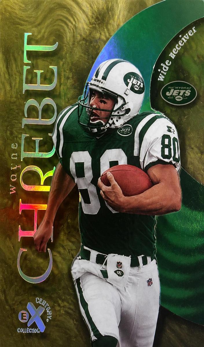 1999 Skybox E-X Century Wayne Chrebet #36 card